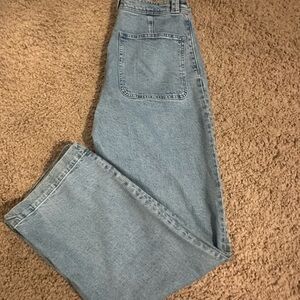 Madewell Light Blue Flare & Wide Leg Jeans